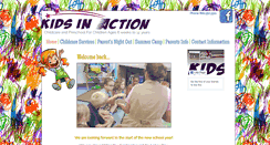 Desktop Screenshot of kidsinactionllc.com